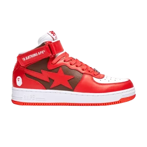 Baskets Bapesta Mid #2 'Rouge 'Rouge 1I20191010 ROUGE