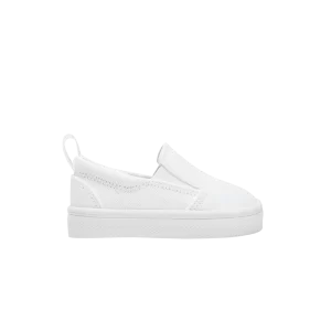 Puma Bari Slip-On Infant 'White Silver' Baskets Blanc/Argent 387434 01