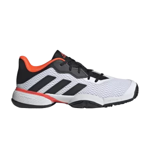 Baskets adidas Barricade J 'White Solar Red' Blanc Nuage/Noir/Rouge Sunny GW2996