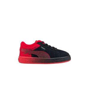 Puma Batman x Suede Classic Infant 'Black Barbados Cherry' Baskets Noir/Cerise de la Barbade 383089 01