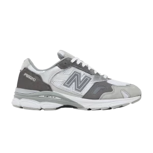 New Balance BEAMS x Paperboy Paris x 920 Made in England Baskets 'Ice Boy' Gris froid/Argent/Blanc M920PPB