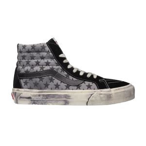 Vans Bianca Chandôn x Sk8-Hi Reissue VLT LX 'Stressed Black' Baskets Noir Intense/Gris VN0A4BVH82Q1