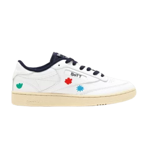 Reebok Birth of the Teenager x Club C 85 'Wave 2' Baskets Blanc/Vector Navy/Paper blanc H03646
