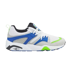Puma Blaze of Glory 'Reverse Classics – Blanc 'Baskets Blanc/Noir/Bleu tuba 383532 02