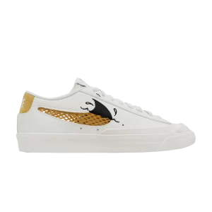 Nike Blazer Low '77 SE Next Nature 'Sun Club – Voile 'Voile/Noir/Vert vif/Or avec sable DM0210 100