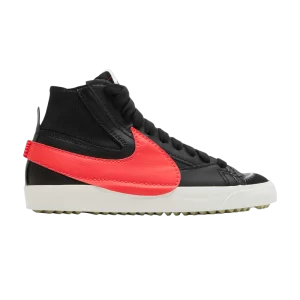 Nike Blazer Mid '77 Jumbo 'Black Bright Crimson' Noir/Voile/Olive Aura/Bright Crimson DD3111 001