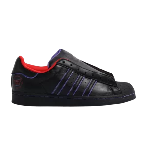 Baskets adidas BLOODY ANGLE x Superstar Laceless 'Bewitching' Noir/Noir/Rouge FZ6568