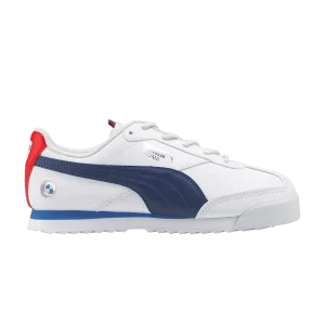 Puma BMW Motorsport x Roma Big Kid 'White Estate Blue' baskets Blanc/Estate Bleu 307122 02