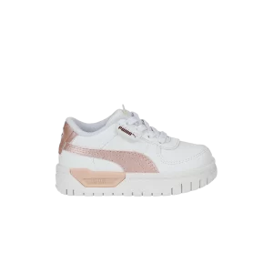 Puma Cali Dream Infant 'Shiny Pack – Blanc 'Baskets Blanc/Or rose 386075 01