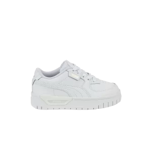 Puma Cali Dream Leather Petit Enfant 'Triple White' Baskets Blanc 385675 03