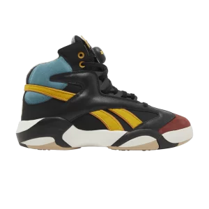 Baskets Reebok Street Fighter x Shaq Attaq 'Champion Edition' Noir/Sable foncé/Bleu de luxe HR0603