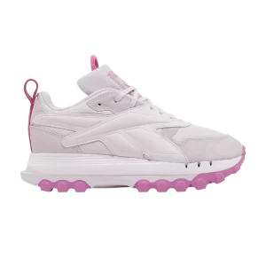 Reebok Cardi B x Wmns Classic Leather V2 'Quartz Glow Ultraberry' Baskets Quartz Shine/Quartz Shine/Ultraberry HQ6024