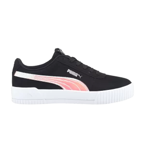 Puma Carina Holo Jr 'Black Silver' Baskets Noir/Argent 383741 02