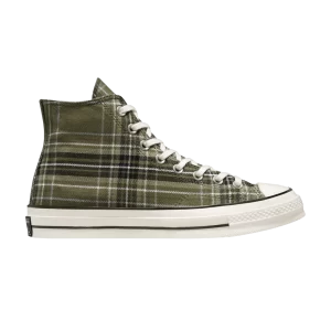 Converse Chuck 70 High 'Desert Tartan – Utility 'Sneakers Utilitaires/Aigrette/Noir A03915C