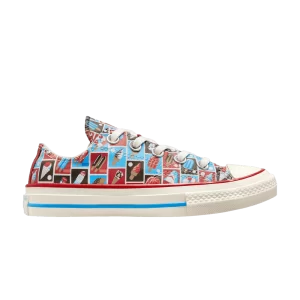 Converse Chuck 70 Low PS 'Frozen Treats' Baskets Rouge tendre/Bleu Baltique/Aigrette A00519F