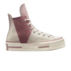 Converse Chuck 70 Plus High 'Assymétrique – Stone Mauve 'Baskets Stone Haze/Desert Sand/Saddle A01346C