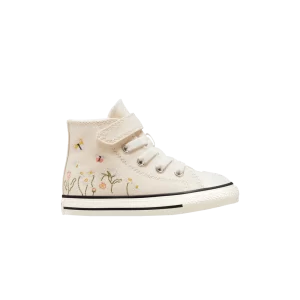 Converse Chuck Taylor All Star Easy-On High TD 'Embroidered Floral Print – Natural Ivory' Baskets Ivoire naturel/Blanc/Noir A01617C