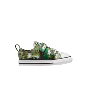 Converse Chuck Taylor All Star Easy-On Low TD 'Forest Camo' Baskets Blanc/Vert Aloe/Vert A03197F