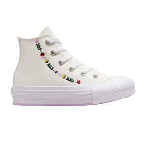 Converse Chuck Taylor All Star EVA Lift Platform High PS 'Floral Broderie' Baskets Vintage blanc/Blanc A02229C