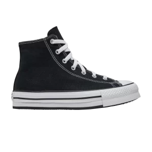 Converse Chuck Taylor All Star Lift Platform Canvas High GS 'Noir' Baskets Noir/Blanc/Noir 272855F