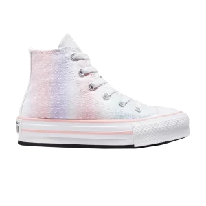 Converse Chuck Taylor All Star Lift Platform High PS 'Mermaid Scales' Baskets Blanc/Rose orage/Rosée claire 372752C