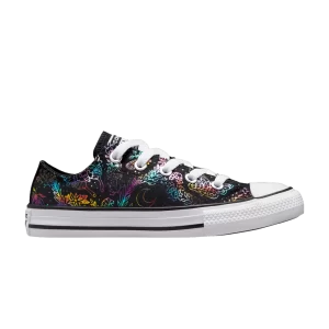 Baskets Converse Chuck Taylor All Star Low PS 'Butterfly Shine' Noir/Rose/Violet/Bleu A01482F
