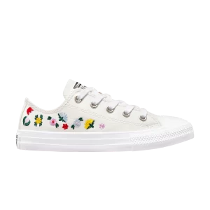 Converse Chuck Taylor All Star Low PS 'Floral Broderie' Baskets Vintage blanc/Blanc A02211C