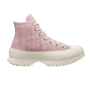Converse Chuck Taylor All Star Lugged 2.0 High 'Striped Knit – Stone Mauve' Baskets Stone Haze/Saddle/Egret A03243C