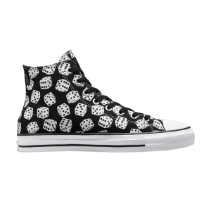Baskets Converse Chuck Taylor All Star Pro High 'Black Dice' Noir/Blanc/Blanc A03221C