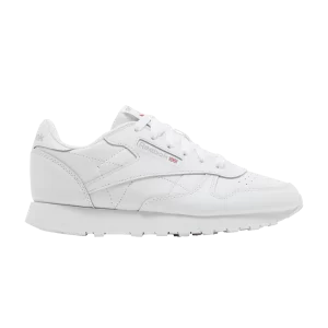 Reebok Classic Leather Big Kid 'Triple White' Baskets Chaussures blanches/Chaussures blanches/Chaussures blanches GZ6097