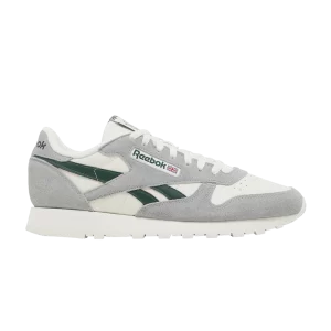 Baskets Reebok Classic Leather 'Pure Grey Dark Green' Pure Grey 3/Vert foncé/Craie GX9319