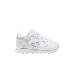 Reebok Classic Leather Baskets 'White Iridescent' pour tout-petits Chaussures blanches/Chaussures blanches/Chaussures blanches HQ3908