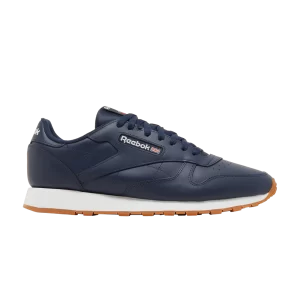 Reebok Classic Leather 'Vector Navy Gum' Baskets Vector Navy/Blanc chaussures/Élastique-3 GY3600