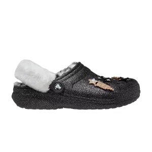 Baskets Crocs Classic Lined Clog 'Disco Glitter' Noir 208075 0ZS