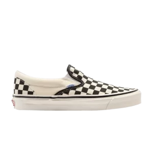 Vans Classic Slip-On 98 DX 'Anaheim Factory – Damier' Chess/Noir/Blanc VN0A3JEXPU1