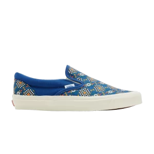 Vans Classic Slip-On 98 DX 'Anaheim Factory – Carreau Damier 'Damier/Carreaux Limoges VN0A5KX8B0S