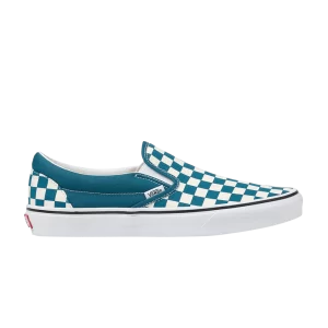 Vans Classic Slip-On 'Checkerboard - Blue Coral' Baskets Bleu Corail/True White VN0A33TB9EX