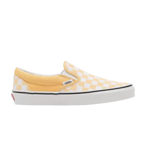 Vans Classic Slip-On 'Checkerboard - Flax' Baskets Lin/True White VN000XG8AZV