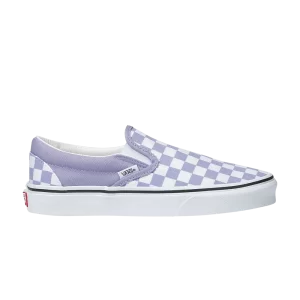 Vans Classic Slip-On 'Checkerboard - Purple Heather' Baskets Violet chiné VN0A5AO8ZS0