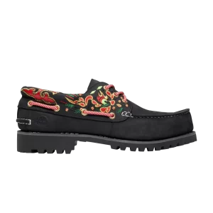 Timberland CLOT x 3-Eye Lug Handsewn Boat 'Noir' Baskets Noir TB0A5Z1H 001