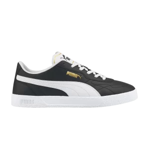 Puma Club Zone 'Black White' Baskets Noir/Blanc/Or Team 383919 02