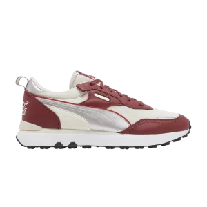 Puma Coca-Cola x Wmns Rider FV 'Intense Red Silver' Baskets Rouge riche/Argent/Ivoire Shine 391290 01