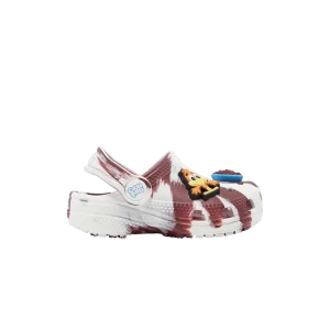 Crocs Cocoa Puffs x Classic Clog Baskets 'Rise N' Style' pour tout-petits Blanc/Grenat 208001 0FW