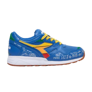 Baskets Diadora Conceited x N9002 'Lotto' Bleu Royal/Jaune/Vert/Bubble Gum 2PL08600
