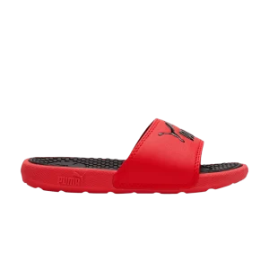 Puma Cool Cat Little Kid 'High Risk Red' Baskets High Risk Rouge/Noir 371026 07