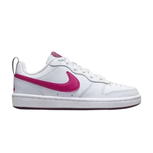 Nike Court Borough Low 2 GS 'Pure Platinum Pink Prime' Platine pur/Sangria/Rose Prime BQ5448 015