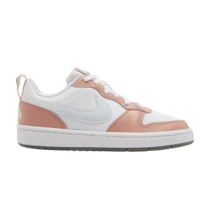 Nike Court Borough Low 2 SE GS 'White Light Madder Root' Blanc/Lumière Madra Root/Cave Stone/Aura DM1216 100