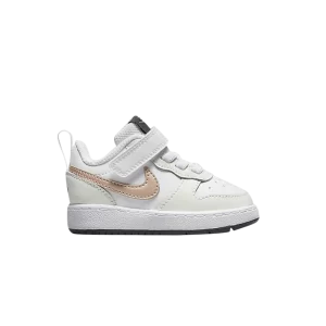 Nike Court Borough Low 2 TD 'Blanc Métallique Rouge Bronze' Blanc/Blanc sommet/Gris fumée foncé/Bronze rouge métallisé BQ5453 116
