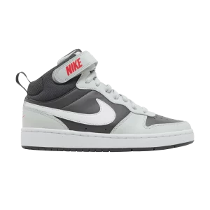 Nike Court Borough Mid 2 GS 'Medium Ash Light Silver' Cendre moyen/Argent clair/Rouge sirène/Blanc CD7782 200