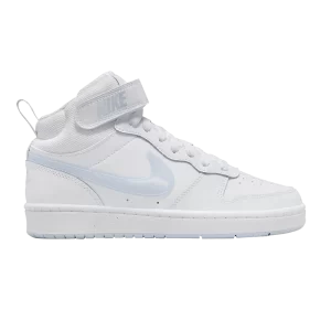 Nike Court Borough Mid 2 GS 'White Aura' Blanc/Blanc sommet/Aura CD7782 109